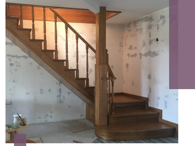 Ремонт деревянных лестниц в Гатчине: быстро и качественно