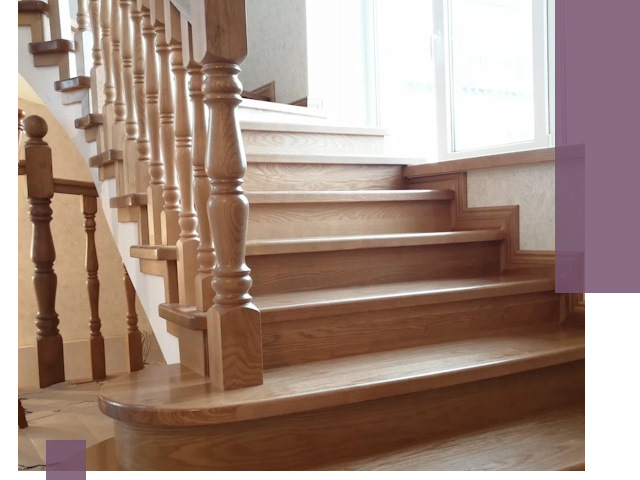 Реставрация деревянных лестниц в Гатчине — качественно и быстро