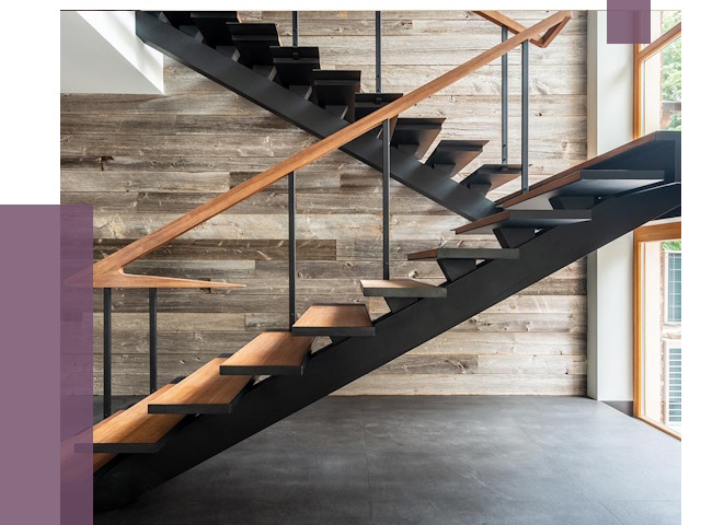 Металлические лестницы в Гатчине от 190106 руб. 