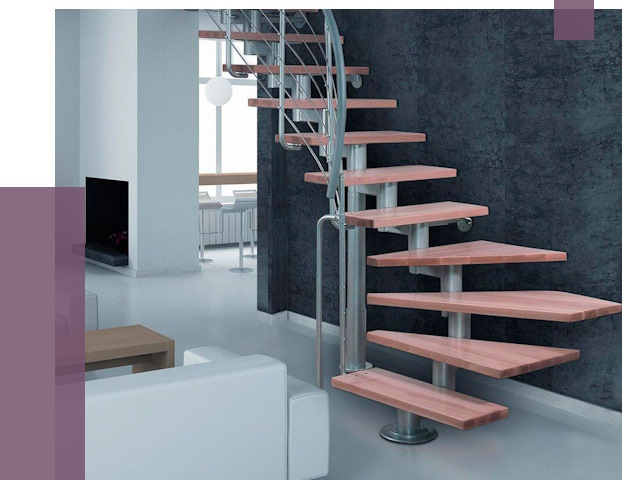 Модульные лестницы в Гатчине от 16955 руб. — купить в ПРОЛЁТ-Гтч