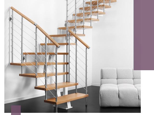 Модульные лестницы под ключ в Гатчине — монтаж и изготовление