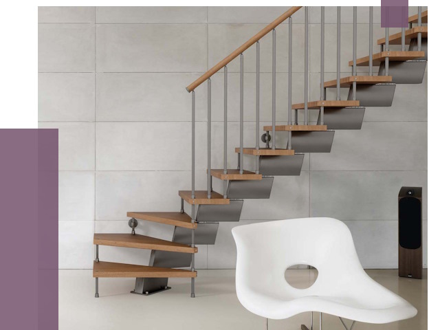 Монтаж модульных лестниц в Гатчине от 6371 руб. 