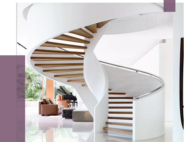 Винтовые лестницы в Гатчине под ключ от 48811 руб. | ПРОЛЁТ-Гтч