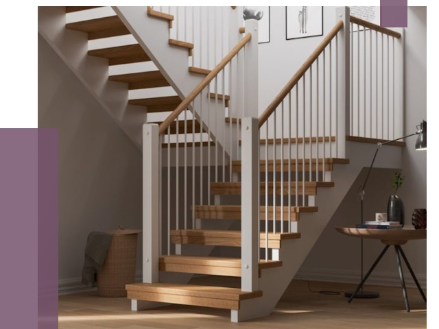 Маршевые лестницы в Гатчине от 38278 руб. — монтаж | ПРОЛЁТ-Гтч