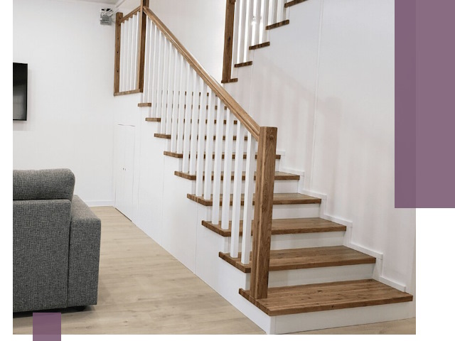 Изготовление маршевых лестниц под ключ в Гатчине