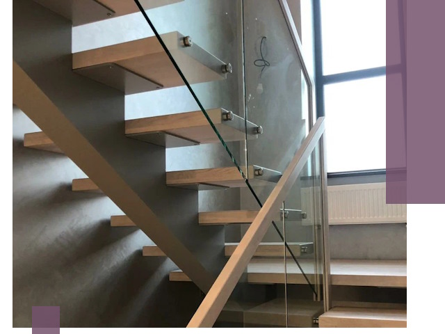 Изготовление лестниц на монокосоуре в Гатчине с монтажом и гарантией