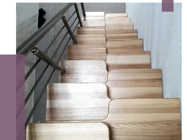 Лестницы гусиный шаг в Гатчине от 13102 руб. под ключ | ПРОЛЁТ-Гтч