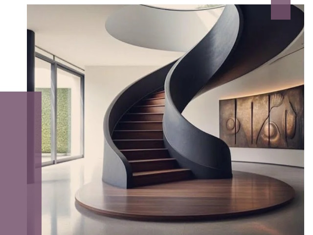 Элитные лестницы под заказ в Гатчине от 190106 руб. — ПРОЛЁТ-Гтч
