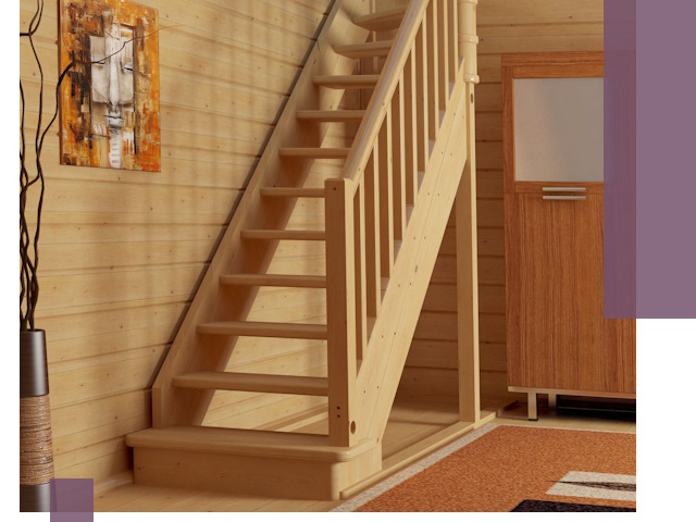 Лестницы эконом класса под ключ в Гатчине — недорого и быстро