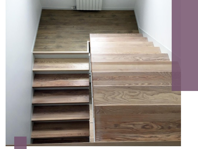 Тонировка лестниц в Гатчине: качественно и долговечно