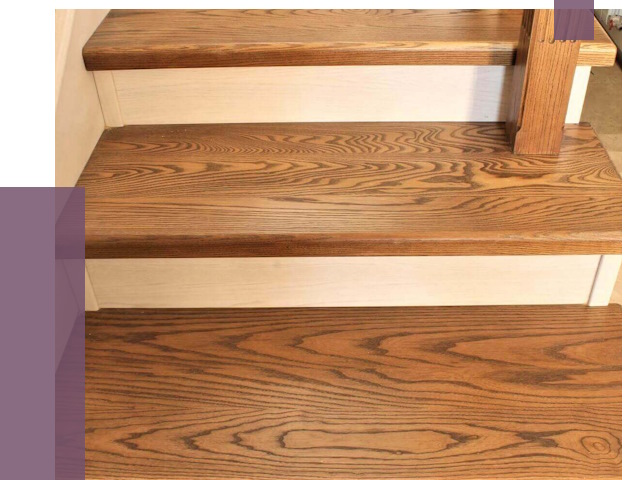 Буковые лестницы под ключ в Гатчине от 12588 руб.