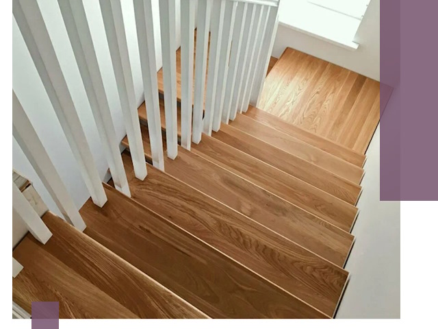 Лестницы из бука в Гатчине: изготовление, монтаж и демонтаж