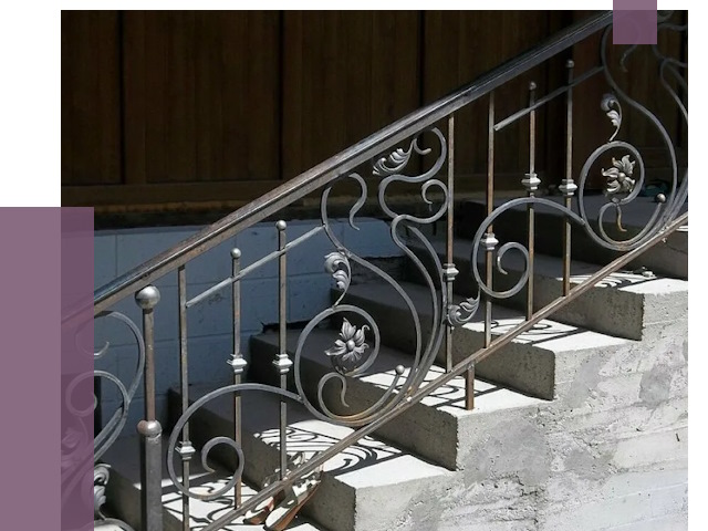 Кованые перила в Гатчине от 8735 руб. под ключ — качество от ПРОЛЁТ-Гтч