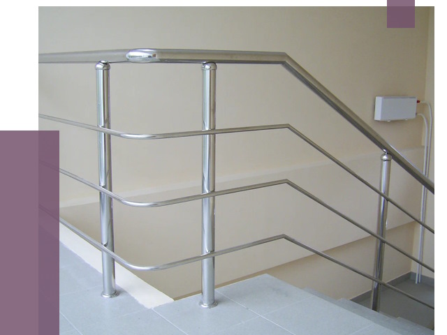 Алюминиевые перила в Гатчине от 6371 руб. под ключ | ПРОЛЁТ-Гтч