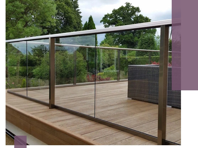 Алюминиевые перила на заказ в Гатчине — монтаж и гарантия