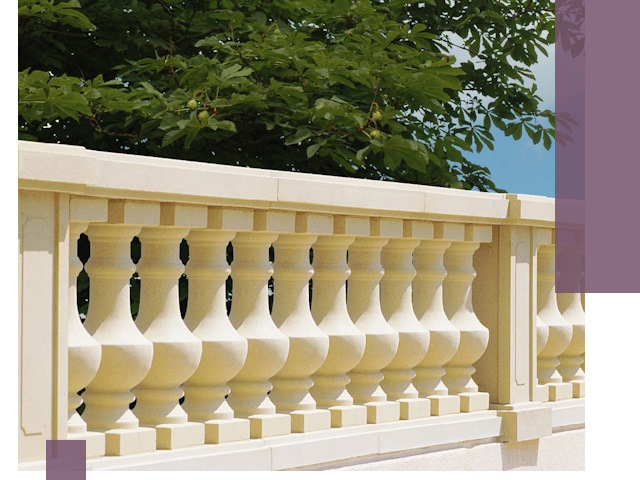 Установка балюстрады в Гатчине: изготовление и монтаж под ключ