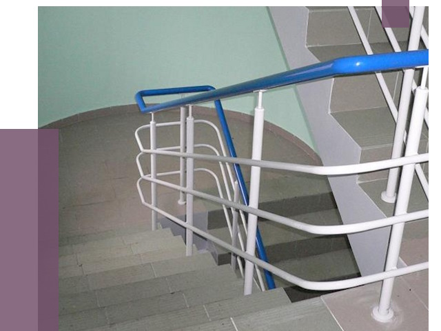 Перила в подъезде в Гатчине — установка и замена от 7450 руб. | ПРОЛЁТ-Гтч