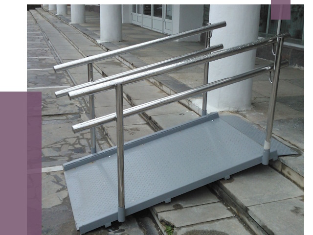 Изготовление пандусов для инвалидов в Гатчине