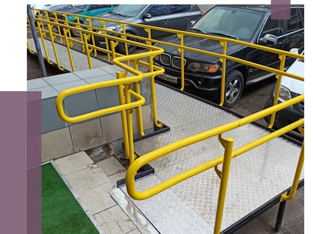 Стационарные пандусы в Гатчине от 12331 руб. | ПРОЛЁТ-Гтч