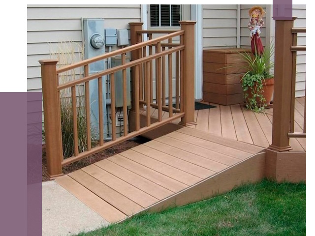 Пандус на крыльцо в Гатчине под ключ от 7810 руб.