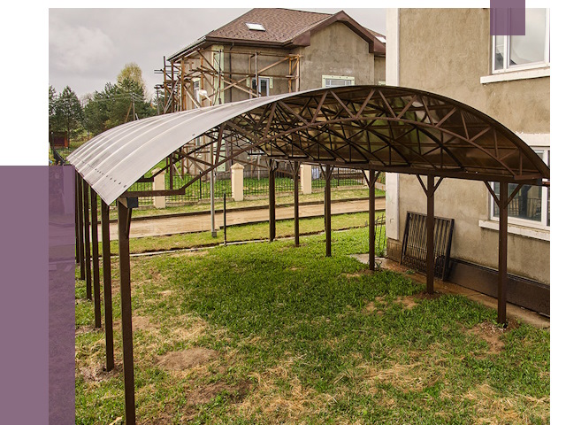 Демонтаж навесов в Гатчине от 4624 руб. — разборка и вывоз | ПРОЛЁТ-Гтч