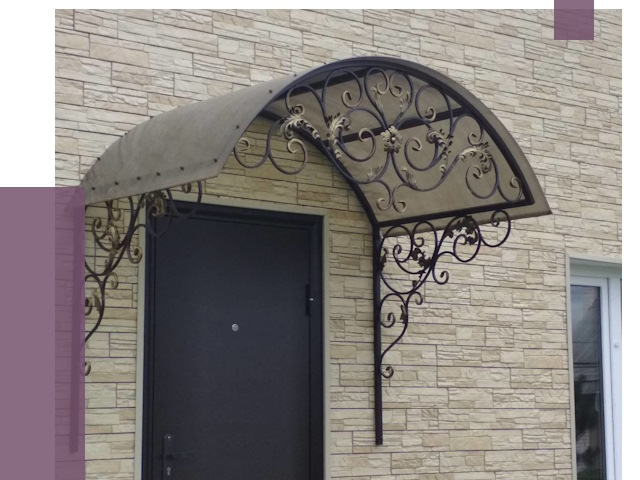 Ремонт козырьков в Гатчине от 7450 руб.  | ПРОЛЁТ-Гтч