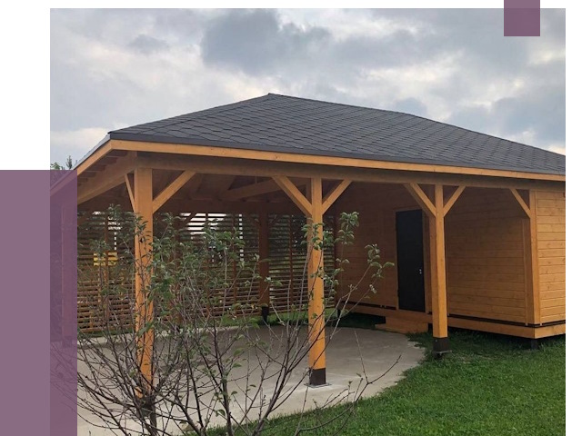 Навесы под ключ в Гатчине от 48554 руб.  | ПРОЛЁТ-Гтч