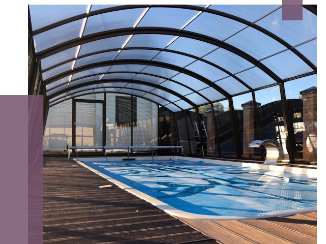 Навесы для бассейна в Гатчине от 16853 руб. под ключ | ПРОЛЁТ-Гтч