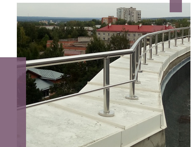 Парапеты и ограждения кровли в Гатчине от 4984 руб. 