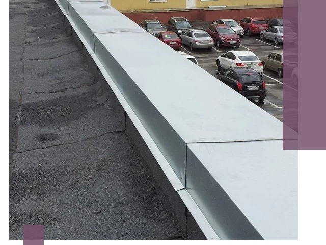 Изготовление парапетов из металла и нержавейки в Гатчине