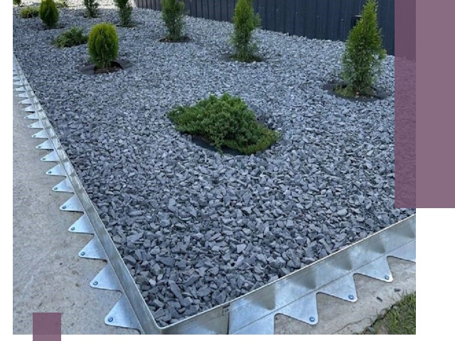 Оцинкованные металлические бордюры под заказ в Гатчине