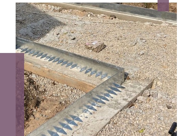 Нержавеющие бордюры в Гатчине от 4830 руб. под ключ | ПРОЛЁТ-Гтч