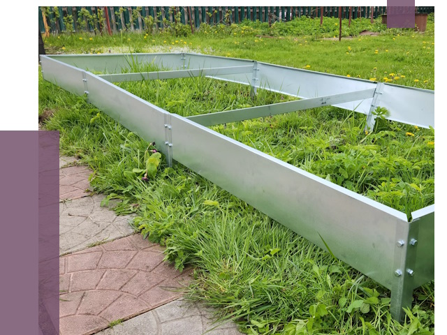 Металлические бордюры для грядок в Гатчине от 1798 руб. 