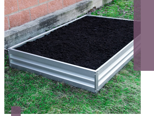 Металлические бордюры для грядок в Гатчине: прочность и аккуратность