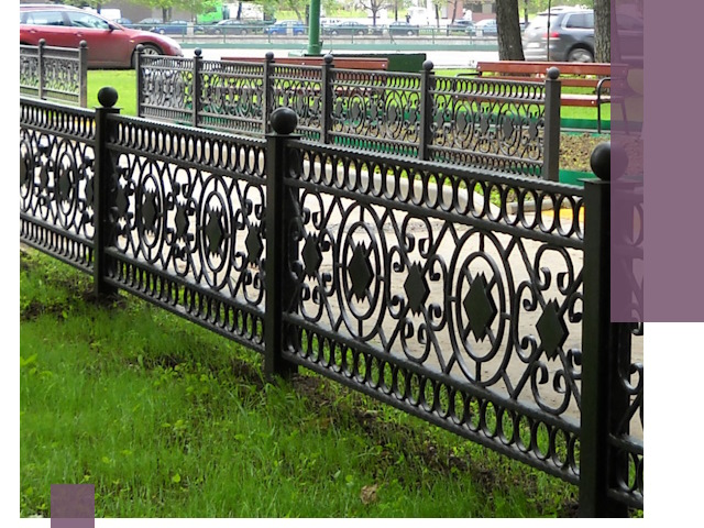 Секционные газонные ограждения под ключ в Гатчине