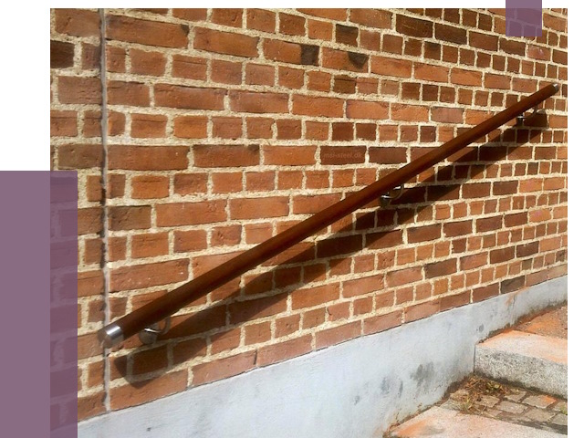 Изготовление пристенных поручней в Гатчине от 4470 руб. — ПРОЛЁТ-Гтч