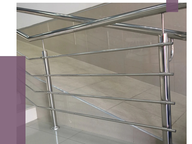 Изготовление поручней из нержавеющей стали в Гатчине